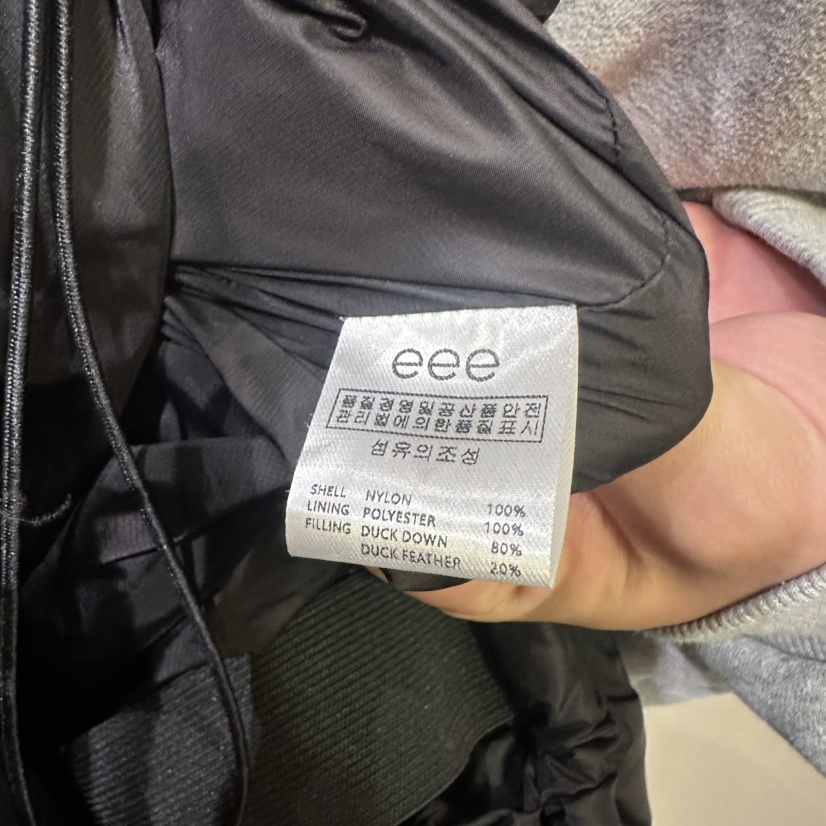 E/E/E東大門㊣代購女裝新品熱賣推薦25秋冬真品短款羽絨服E/E/E短款羽絨服