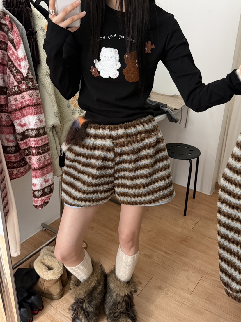 MORE THAN-P韓國直郵㊣女士新款25秋冬人氣時尚熱賣職業短褲MORE THAN短褲