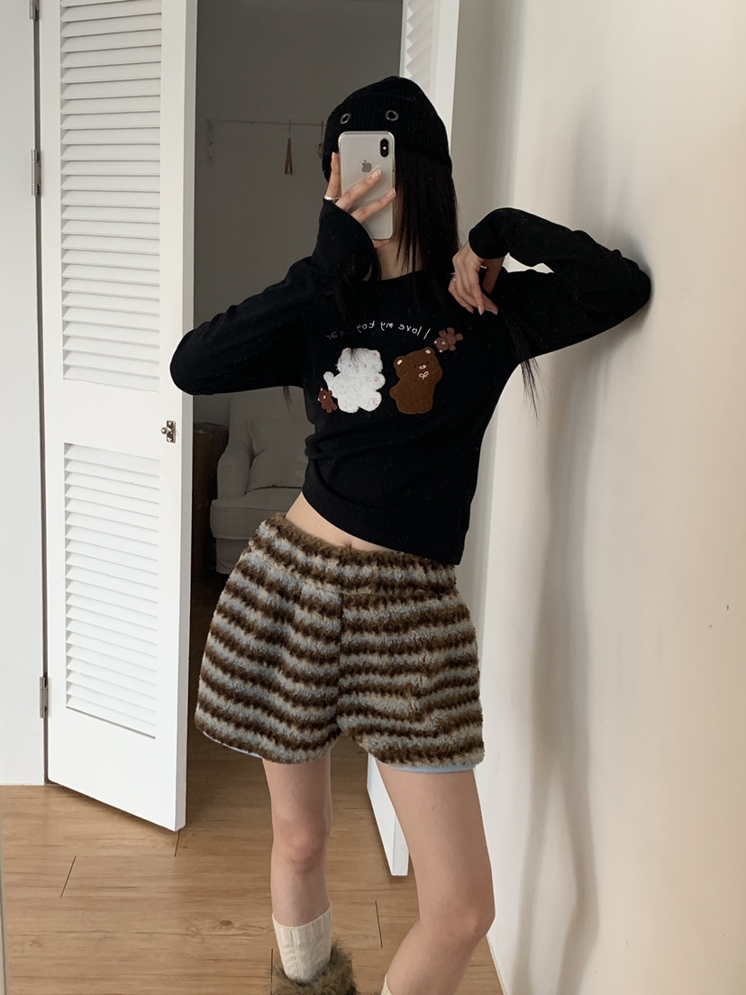 MORE THAN-P韓國直郵㊣女士新款25秋冬人氣時尚熱賣職業短褲MORE THAN短褲