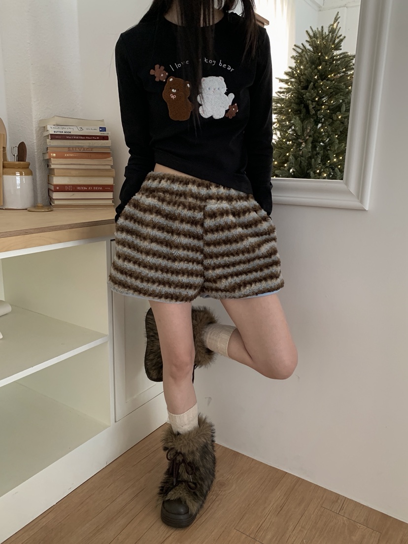 MORE THAN-P韓國直郵㊣女士新款25秋冬人氣時尚熱賣職業短褲MORE THAN短褲