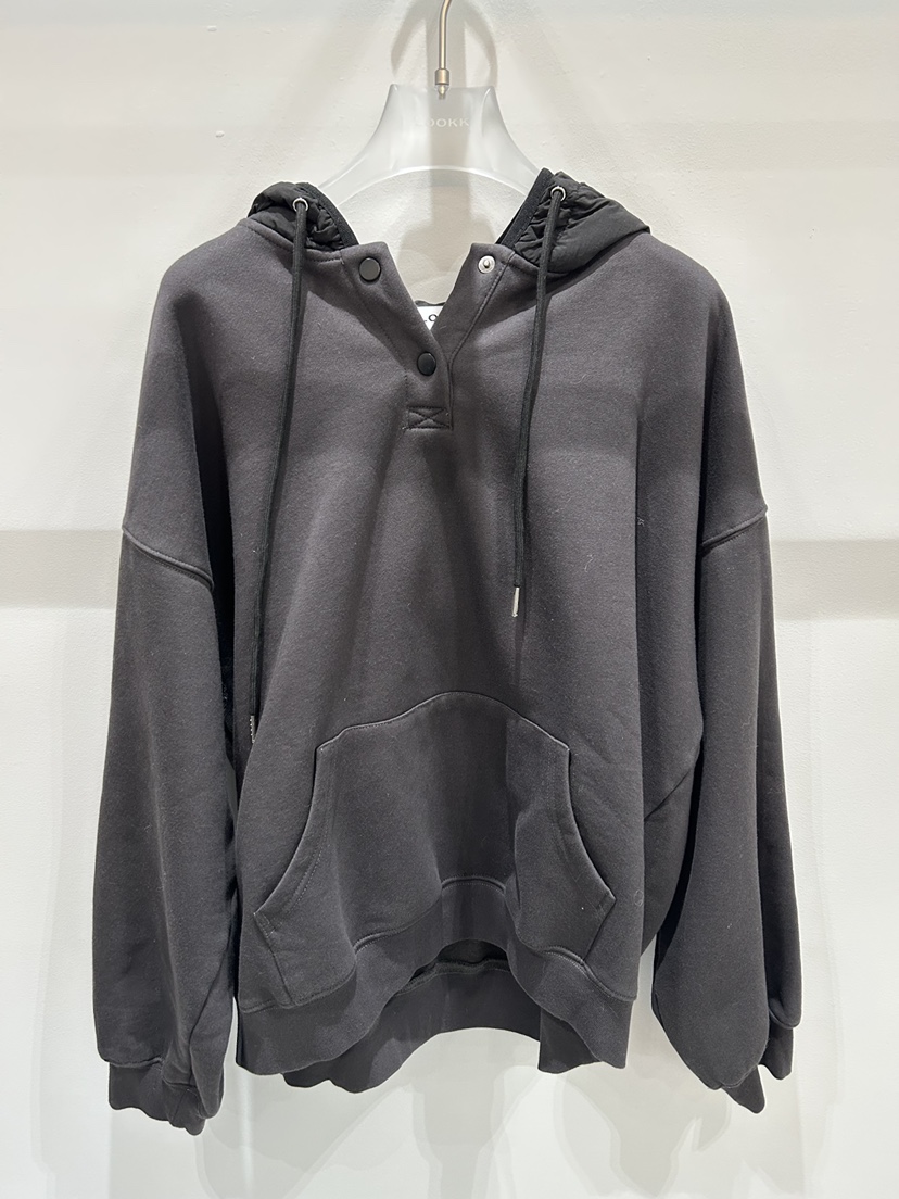 LOOKK韓國代購㊣女裝新款熱賣職業25秋冬休閑時尚推薦真品衛衣LOOKK衛衣圖色2