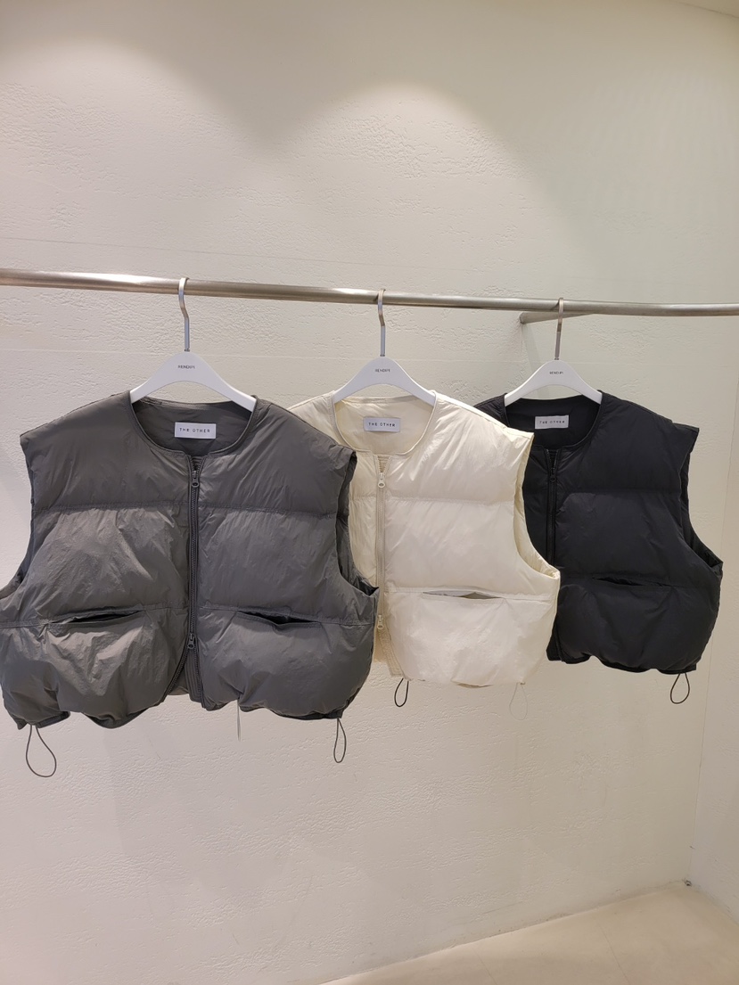 THE OTHER東大門㊣代購女裝新品25秋冬人氣真品熱賣馬甲鴨絨THE OTHER馬甲