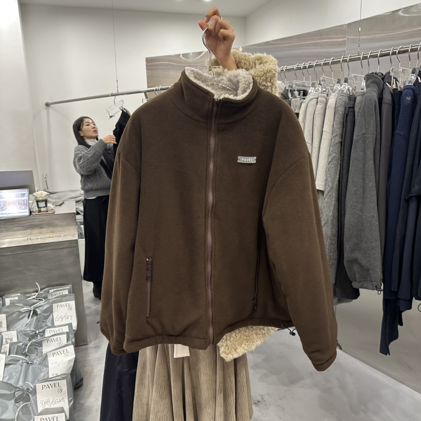 PAVEL韓國代購㊣女裝新款真品25秋冬推薦人氣時尚熱賣職業衛衣PAVEL衛衣圖色1