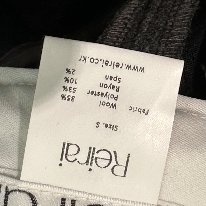 REIRAI東大門㊣實拍女裝新品熱賣人氣時尚真品25秋冬休閑褲Reirai休閑褲