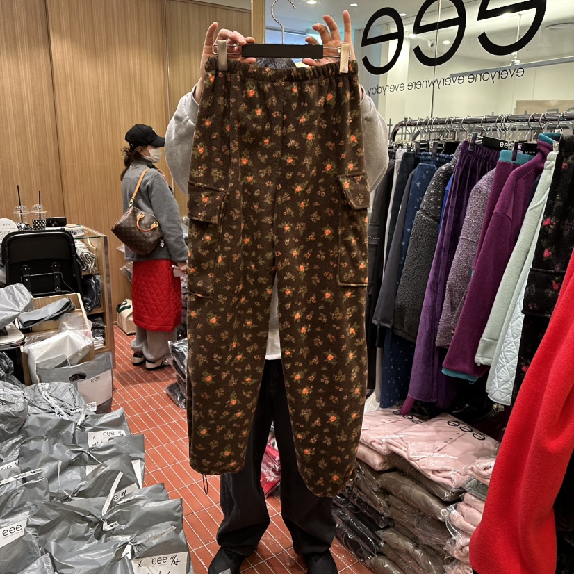 E/E/E韓國直郵㊣女裝新款25秋冬推薦職業休閑真品熱賣休閑褲E/E/E休閑褲