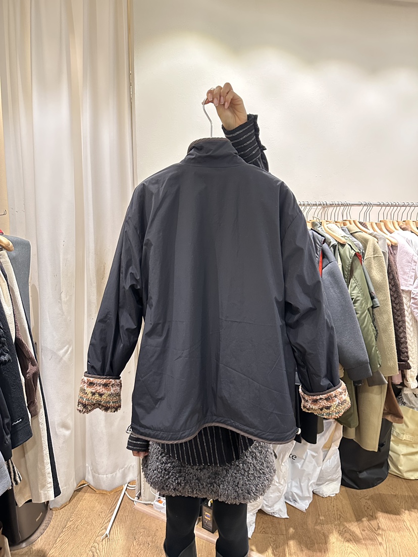 AUVERFIT東大門㊣代購女裝新品職業時尚人氣25秋冬夾克里外穿AUVERFIT夾克