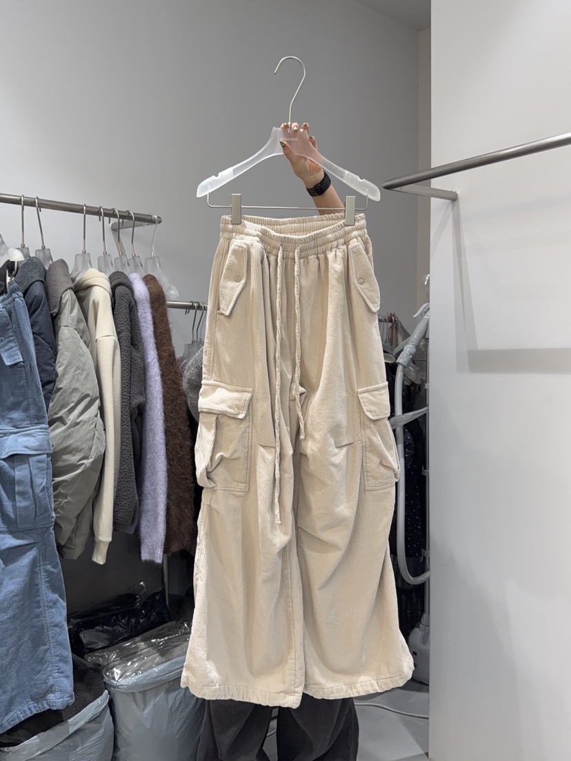 LOOKK東大門㊣直郵女士新款人氣職業熱賣25秋冬休閑真品休閑褲LOOKK休閑褲圖色2