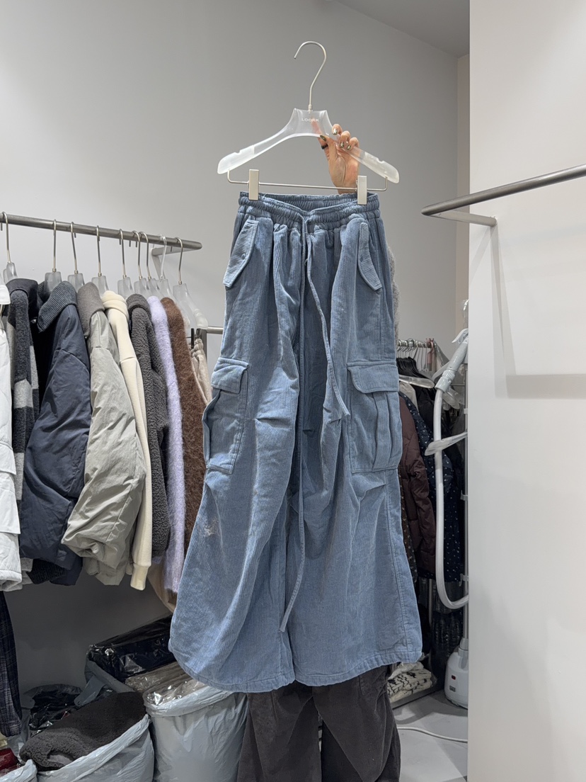 LOOKK東大門㊣直郵女士新款人氣職業熱賣25秋冬休閑真品休閑褲LOOKK休閑褲圖色3