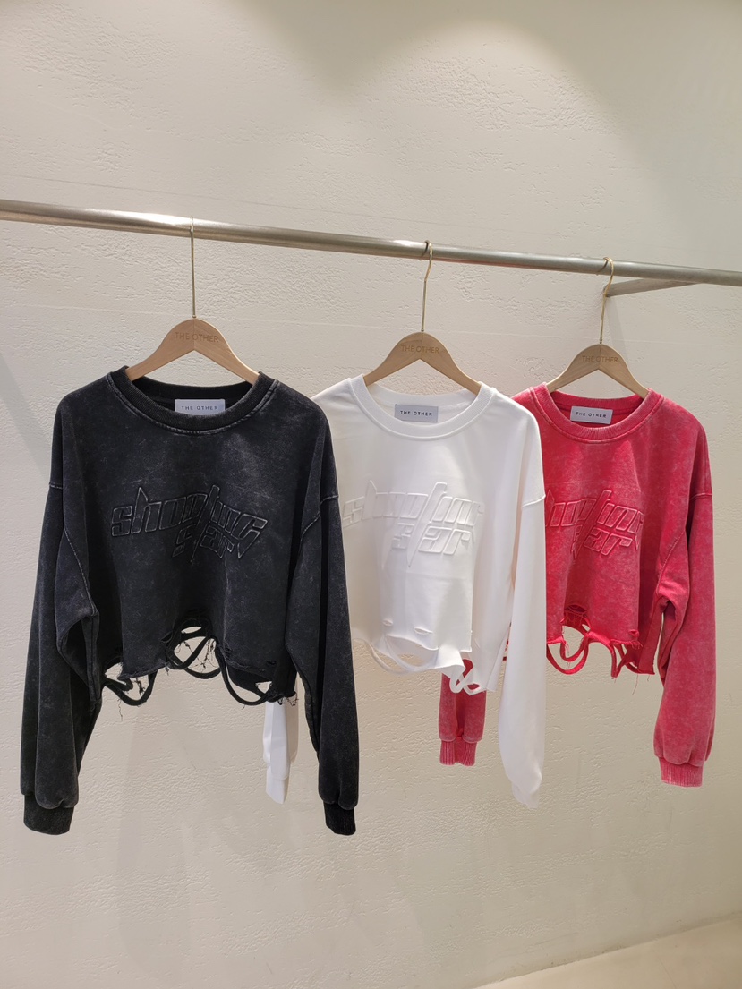 THE OTHER韓國代購㊣女裝新款25秋冬熱賣職業時尚休閑衛衣THE OTHER衛衣