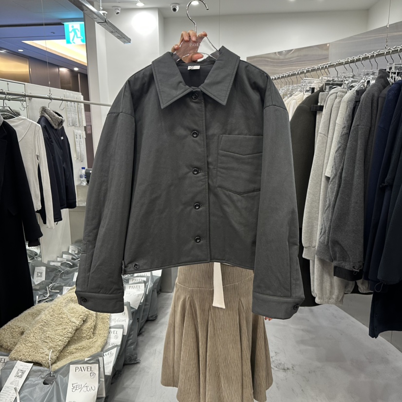 PAVEL東大門㊣代購女士新款真品25秋冬時尚職業休閑推薦夾克PAVEL夾克圖色2