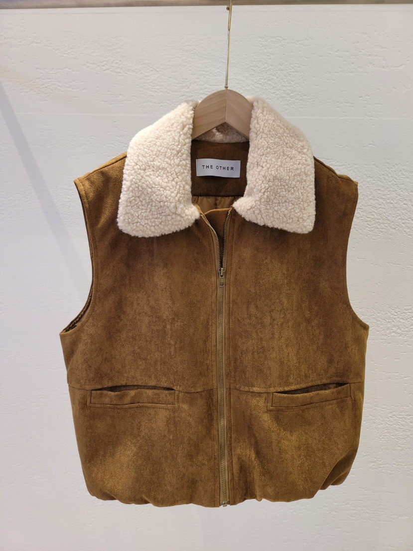 THE OTHER東大門㊣代購女士新品休閑25秋冬真品職業推薦馬甲THE OTHER馬甲圖色1