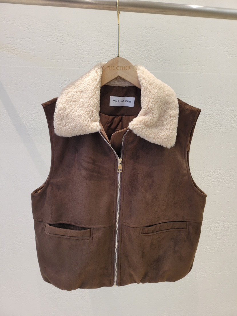 THE OTHER東大門㊣代購女士新品休閑25秋冬真品職業推薦馬甲THE OTHER馬甲圖色2