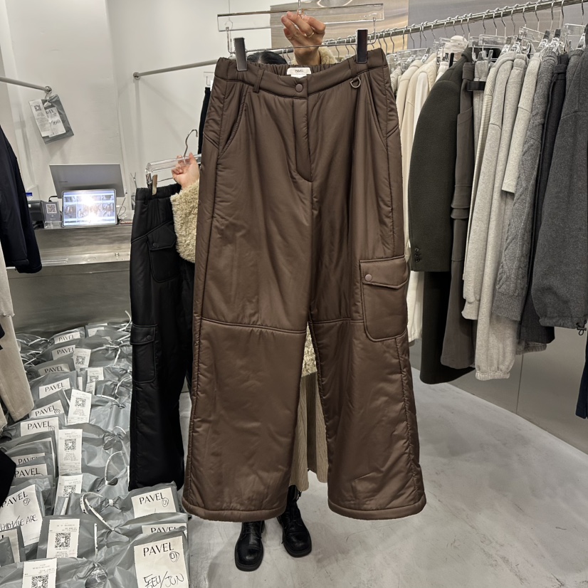 PAVEL東大門㊣代購女士新品推薦真品熱賣人氣休閑休閑褲加絨PAVEL休閑褲圖色1