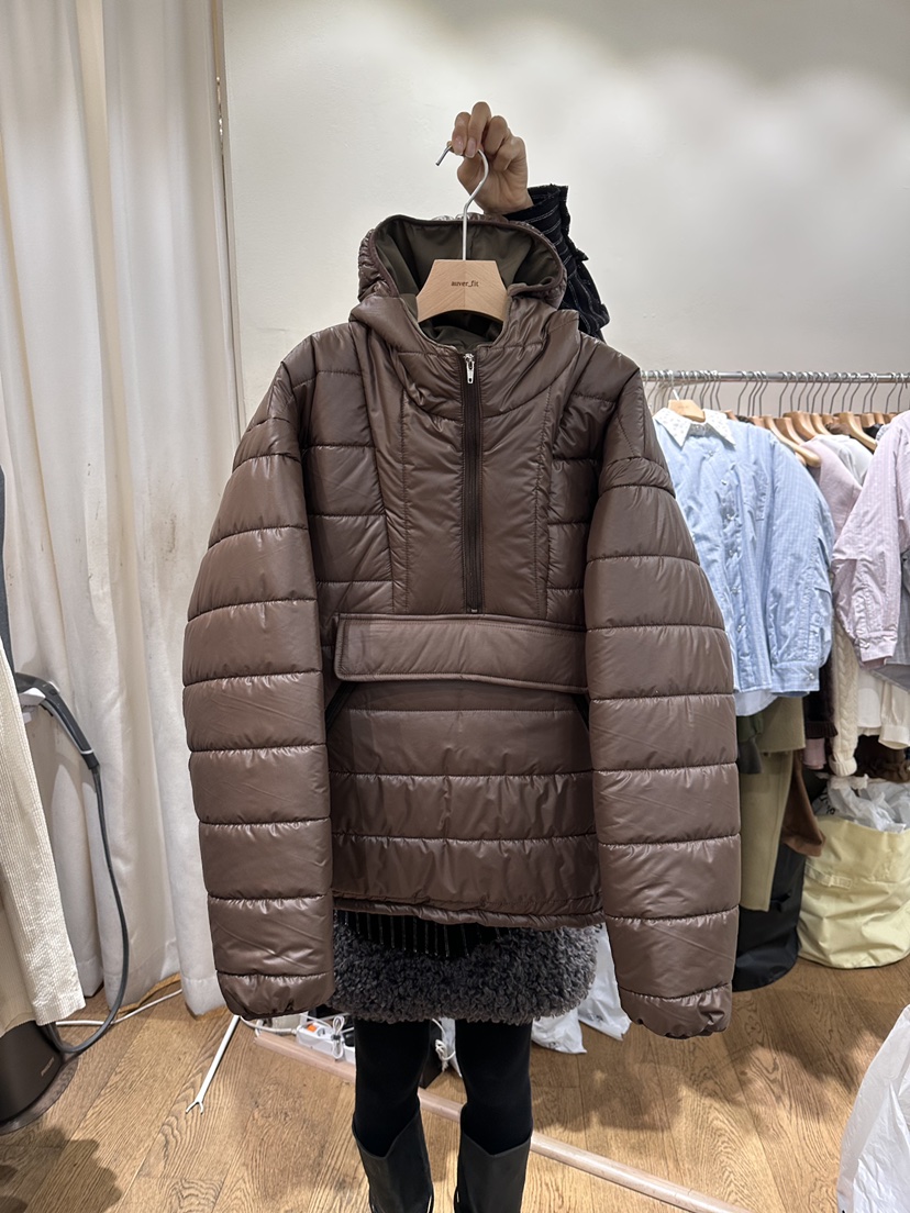 AUVERFIT東大門㊣直郵女士新款休閑時尚職業推薦熱賣短款棉服AUVERFIT短款棉服圖色3