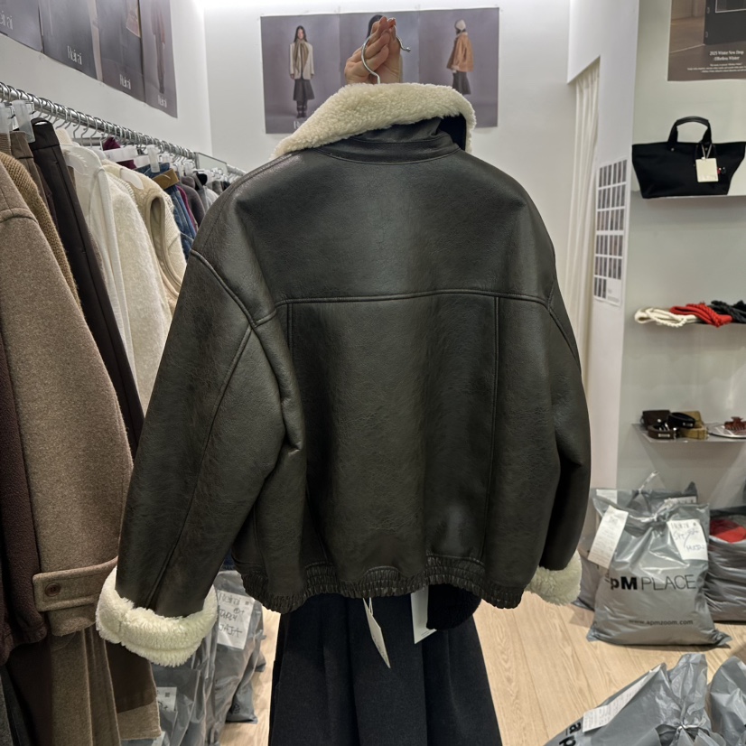 REIRAI東大門㊣實拍女士新品真品熱賣職業休閑人氣夾克羊毛Reirai夾克