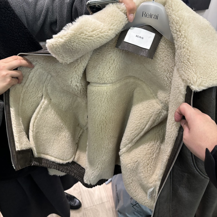 REIRAI東大門㊣實拍女士新品真品熱賣職業休閑人氣夾克羊毛Reirai夾克