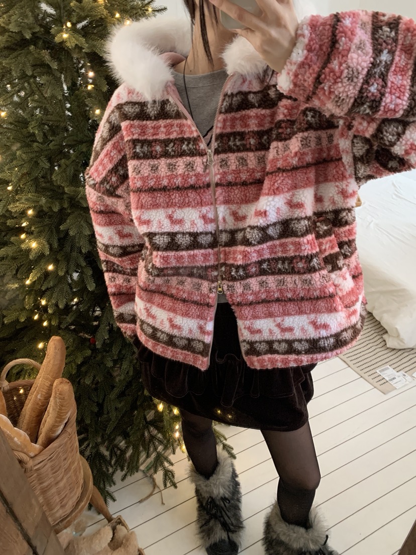 MORE THAN-P韓國直郵㊣女士新款時尚休閑25秋冬人氣推薦夾克MORE THAN夾克