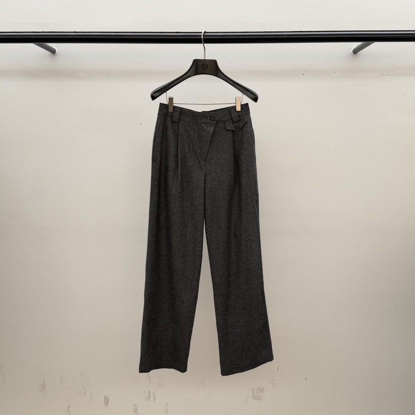 ID東大門㊣實拍女士新品真品推薦時尚人氣熱賣休閑休閑褲口袋ID休閑褲圖色2灰色