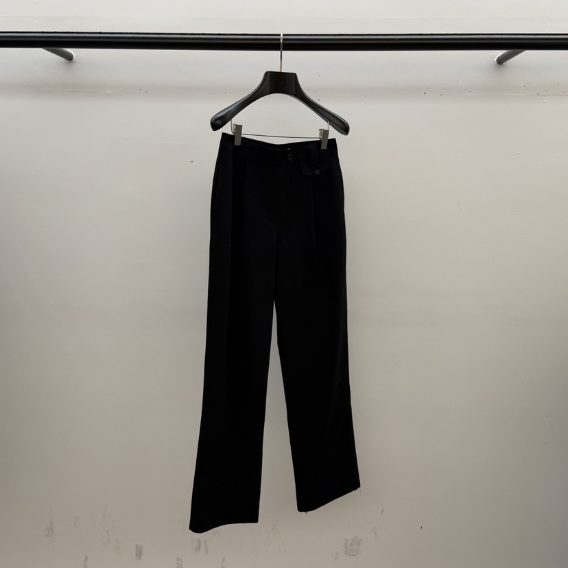 ID東大門㊣實拍女士新品真品推薦時尚人氣熱賣休閑休閑褲口袋ID休閑褲圖色3黑色