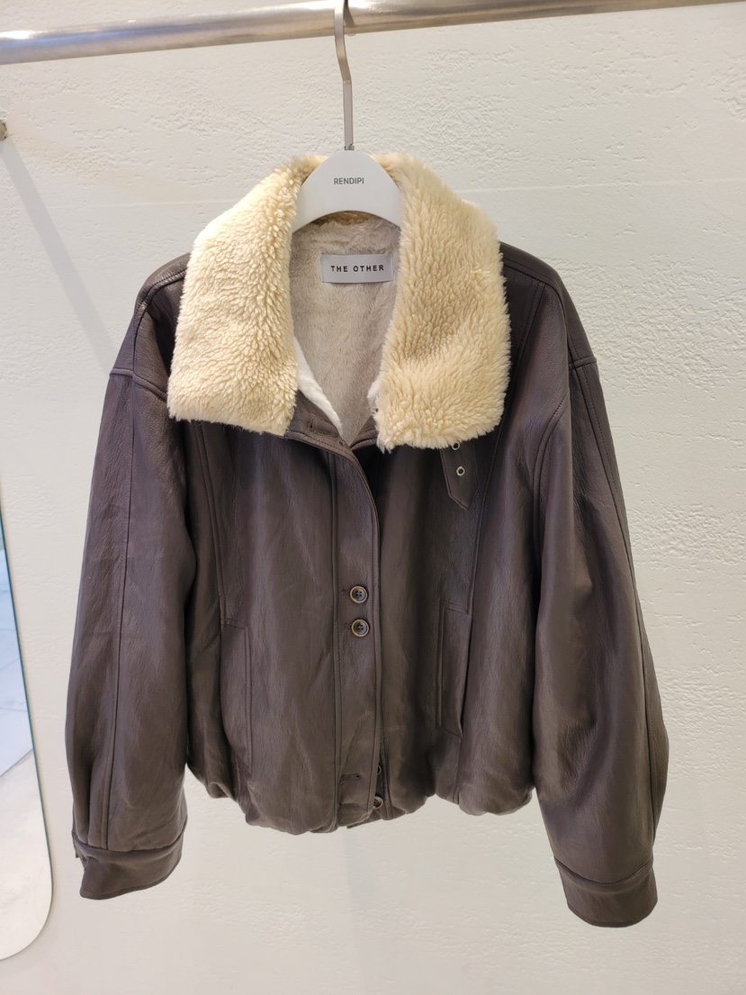 THE OTHER東大門㊣代購女裝新款熱賣推薦時尚人氣職業夾克THE OTHER夾克圖色1棕色