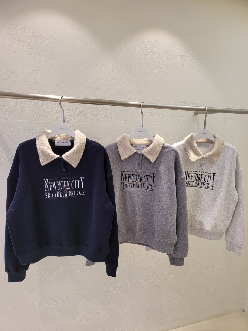 THE OTHER東大門㊣實拍女裝新款熱賣真品休閑25秋冬人氣衛衣THE OTHER衛衣