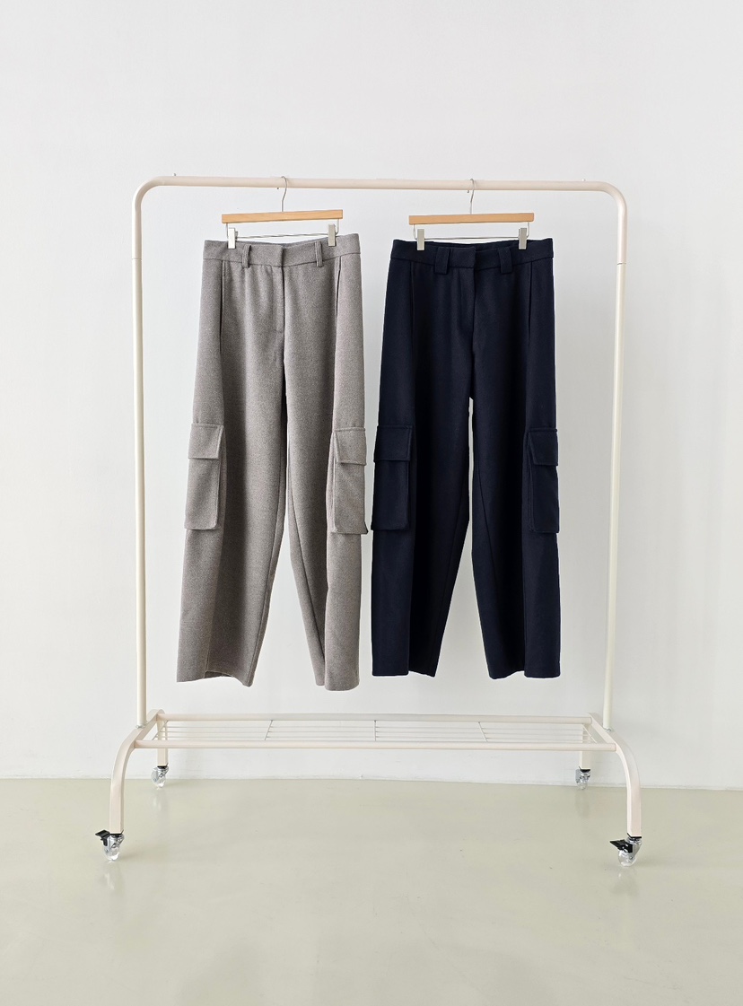 J SHOP韓國直郵㊣女裝新品真品推薦人氣熱賣25秋冬休閑褲羊毛J_SHOP休閑褲