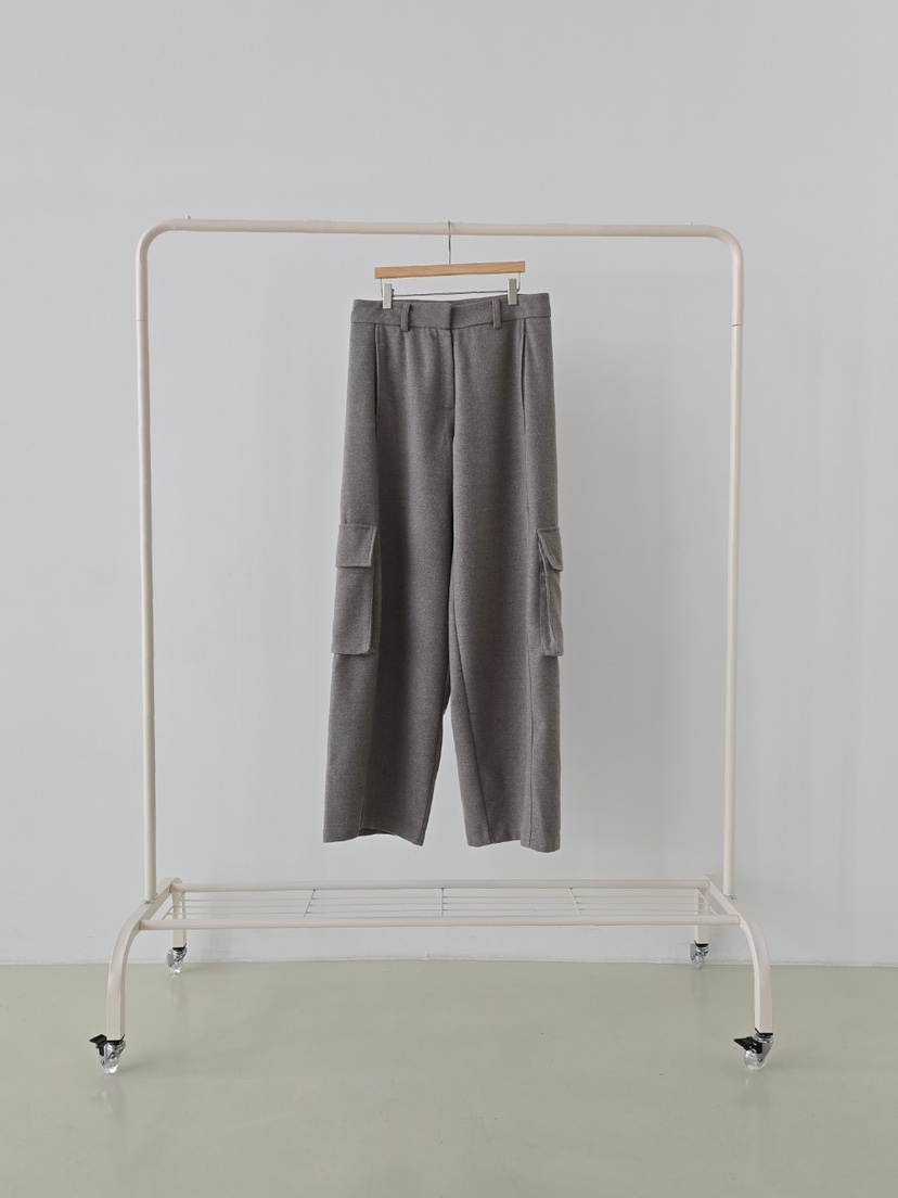 J SHOP韓國直郵㊣女裝新品真品推薦人氣熱賣25秋冬休閑褲羊毛J_SHOP休閑褲圖色1