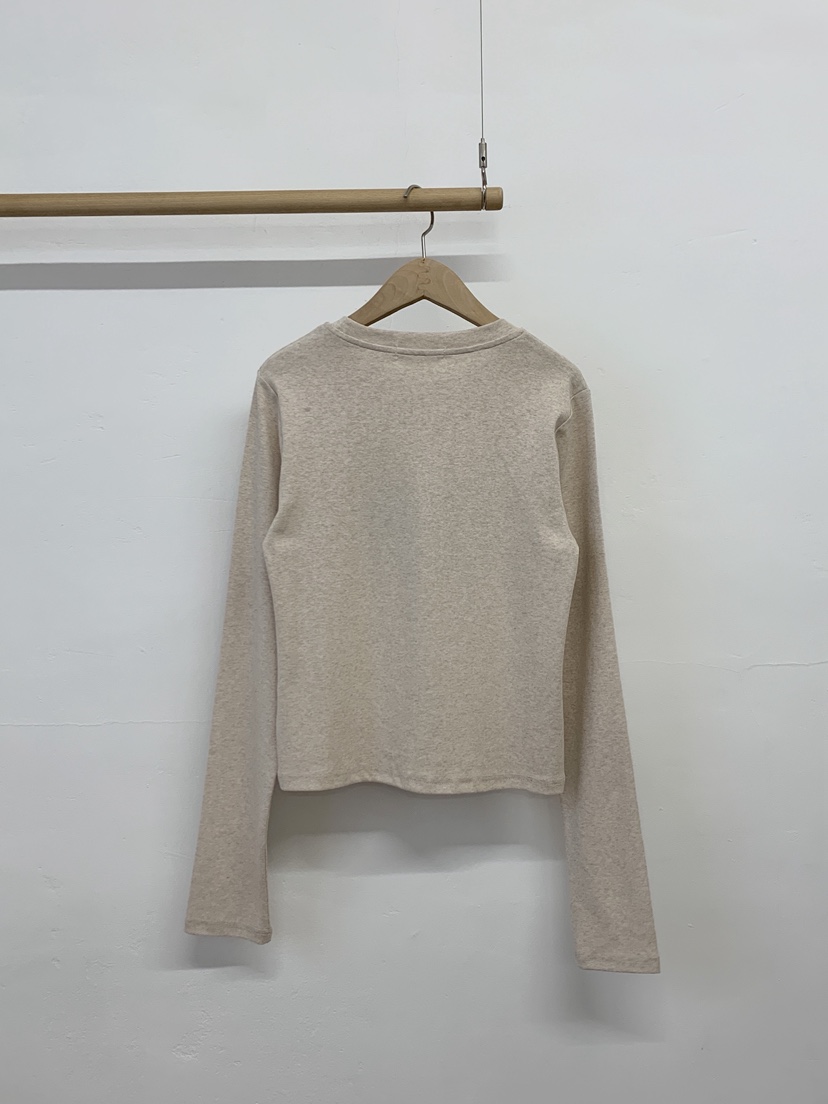 MORE THAN-P東大門㊣代購女士新品時尚人氣休閑25秋冬長袖T恤MORE THAN長袖T恤