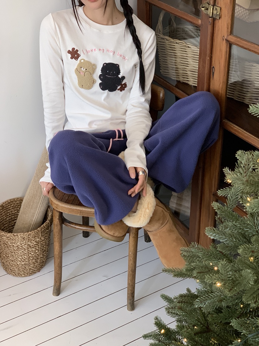 MORE THAN-P東大門㊣代購女士新品時尚人氣休閑25秋冬長袖T恤MORE THAN長袖T恤