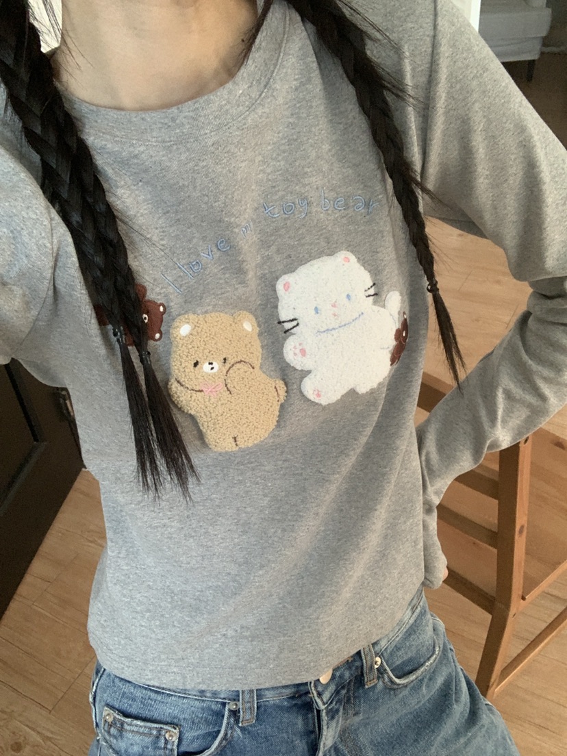 MORE THAN-P東大門㊣代購女士新品時尚人氣休閑25秋冬長袖T恤MORE THAN長袖T恤