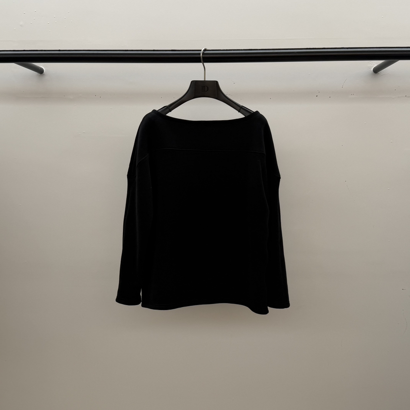 ID韓國代購㊣女士新款真品25秋冬休閑職業人氣衛衣羊毛雙層ID衛衣圖色4黑色