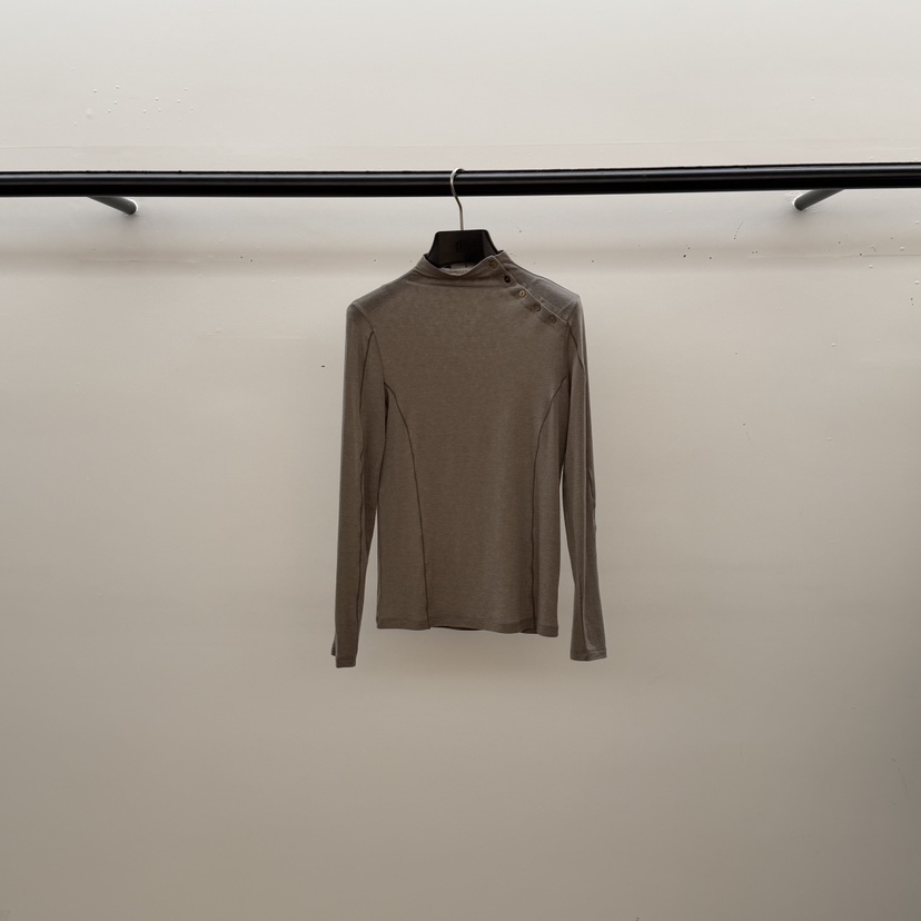 ID韓國直郵㊣女士新款人氣職業時尚25秋冬推薦休閑真品長袖T恤ID長袖T恤圖色3摩卡色