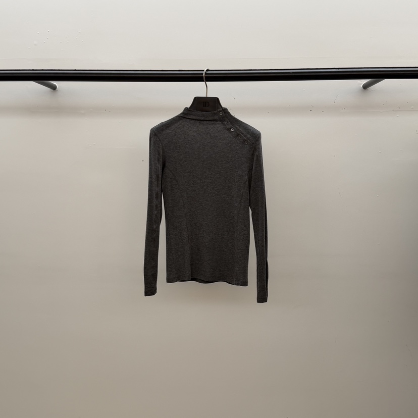 ID韓國直郵㊣女士新款人氣職業時尚25秋冬推薦休閑真品長袖T恤ID長袖T恤圖色4灰色