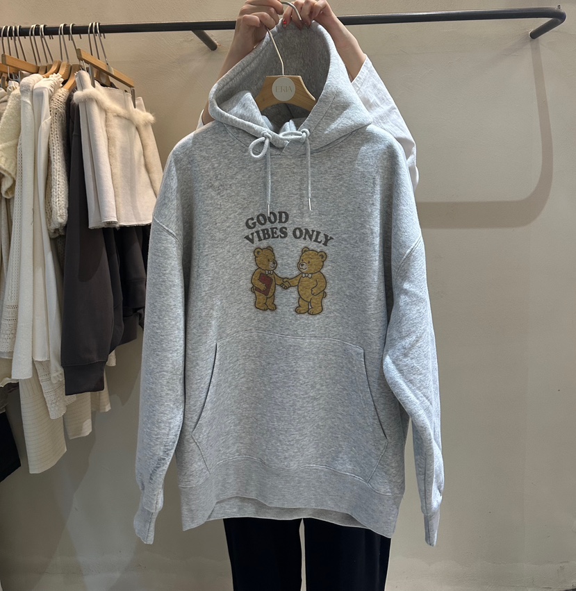 ERIA東大門㊣實拍女士新款人氣真品推薦25秋冬時尚休閑衛衣ERIA/HUE衛衣圖色1