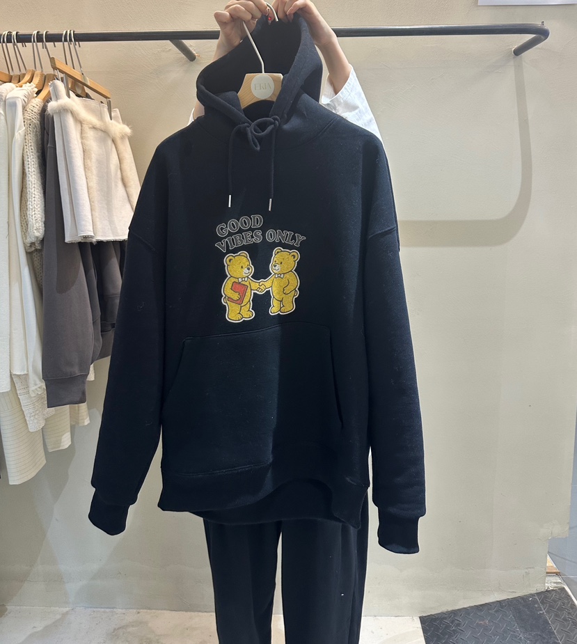 ERIA東大門㊣實拍女士新款人氣真品推薦25秋冬時尚休閑衛衣ERIA/HUE衛衣圖色2