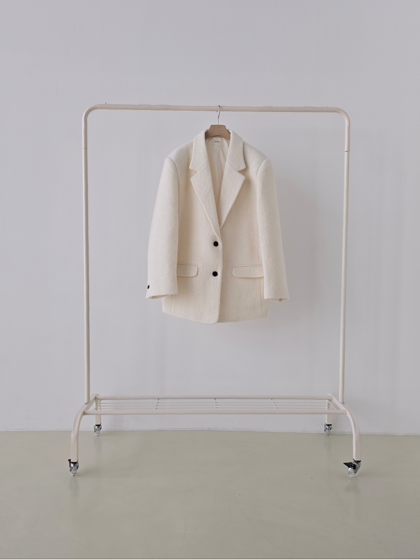 J SHOP韓國代購㊣女裝新款職業推薦休閑熱賣人氣25秋冬夾克羊駝J_SHOP夾克圖色1