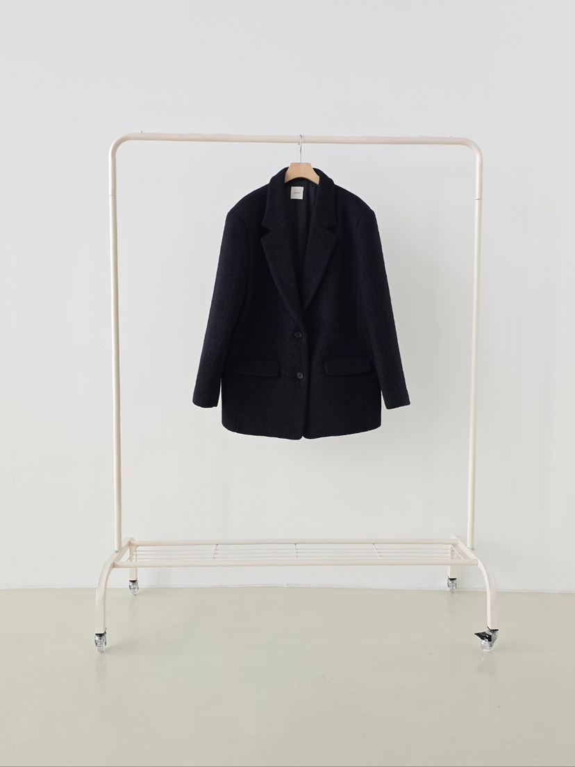 J SHOP韓國代購㊣女裝新款職業推薦休閑熱賣人氣25秋冬夾克羊駝J_SHOP夾克圖色3