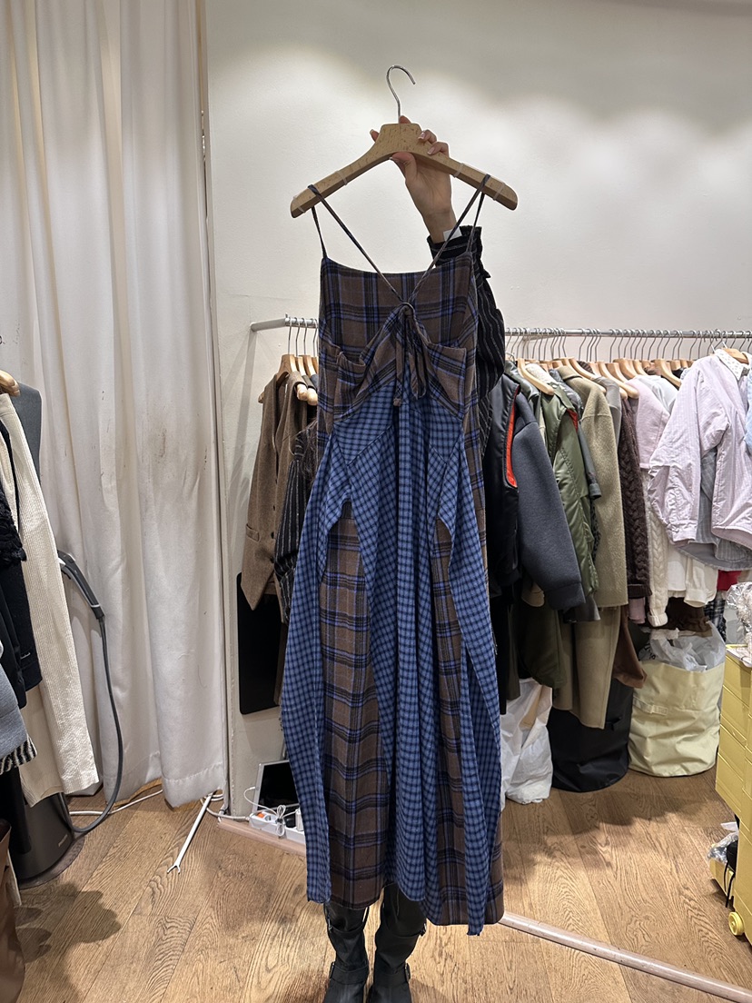 AUVERFIT韓國直郵㊣女士新款休閑推薦人氣職業25秋冬連衣裙AUVERFIT連衣裙