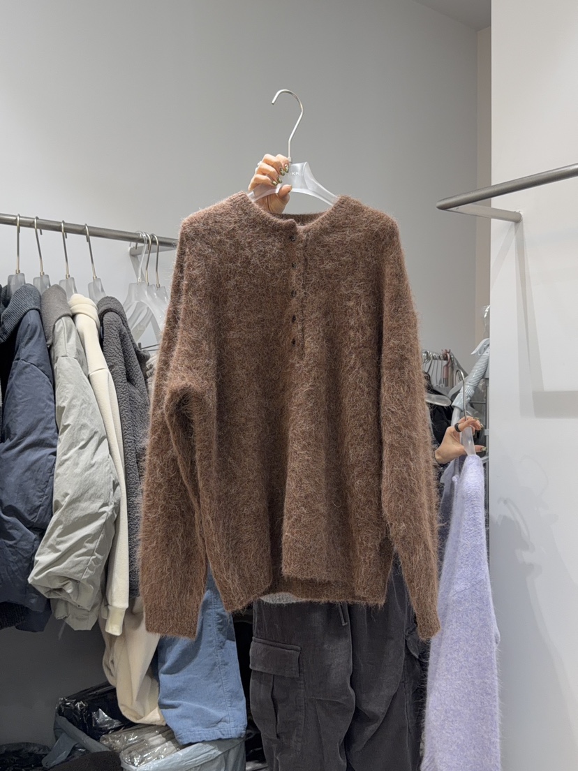 LOOKK東大門㊣代購女裝新款人氣推薦熱賣時尚25秋冬針織衫羊駝LOOKK針織衫圖色2