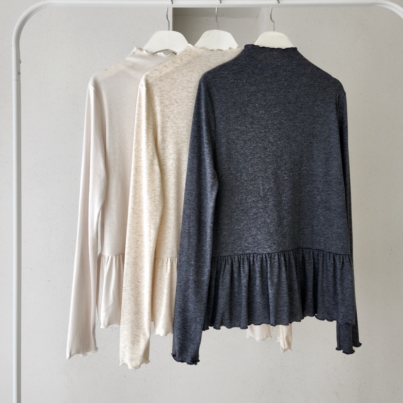 LA BLOOM東大門㊣直郵女士新品真品休閑推薦熱賣25秋冬長袖T恤La Bloom長袖T恤