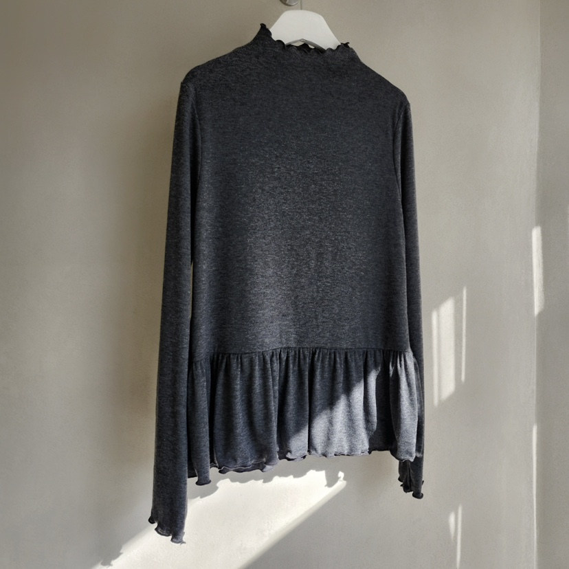 LA BLOOM東大門㊣直郵女士新品真品休閑推薦熱賣25秋冬長袖T恤La Bloom長袖T恤圖色2