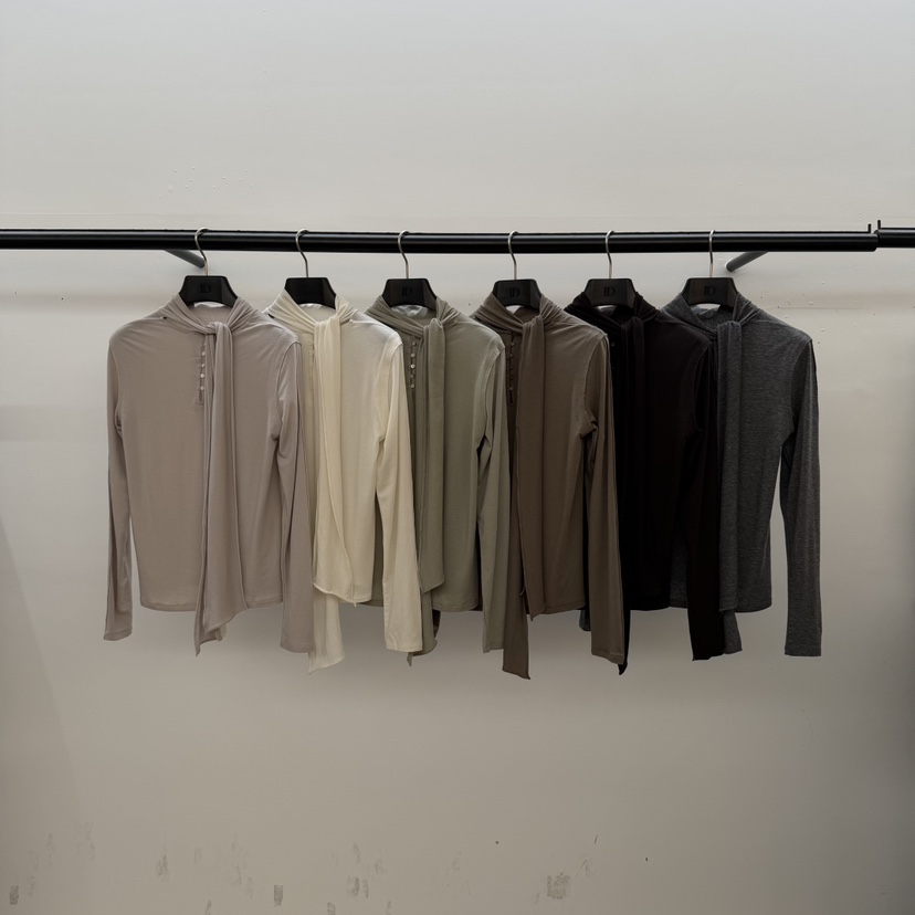 ID東大門㊣直郵女裝新品休閑推薦時尚真品人氣25秋冬長袖T恤ID長袖T恤