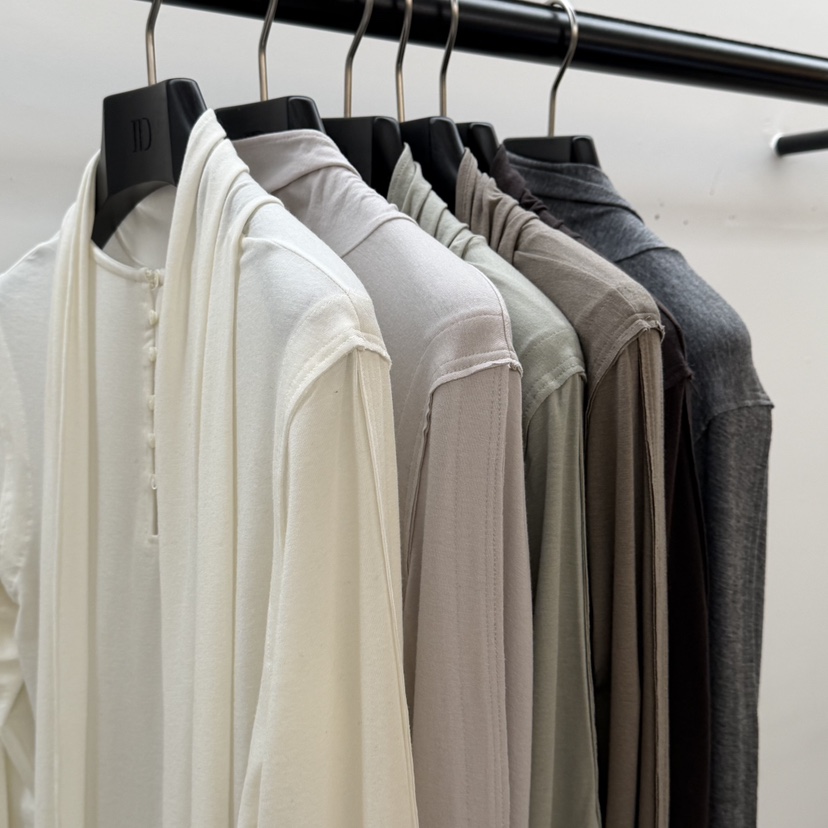 ID東大門㊣直郵女裝新品休閑推薦時尚真品人氣25秋冬長袖T恤ID長袖T恤