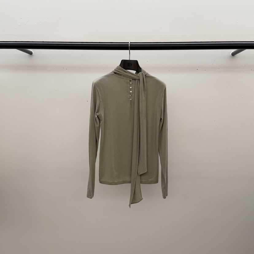 ID東大門㊣直郵女裝新品休閑推薦時尚真品人氣25秋冬長袖T恤ID長袖T恤圖色3薄荷