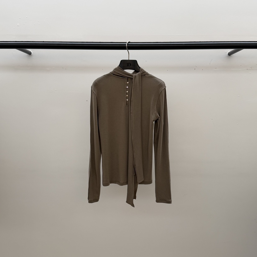 ID東大門㊣直郵女裝新品休閑推薦時尚真品人氣25秋冬長袖T恤ID長袖T恤圖色4棕色