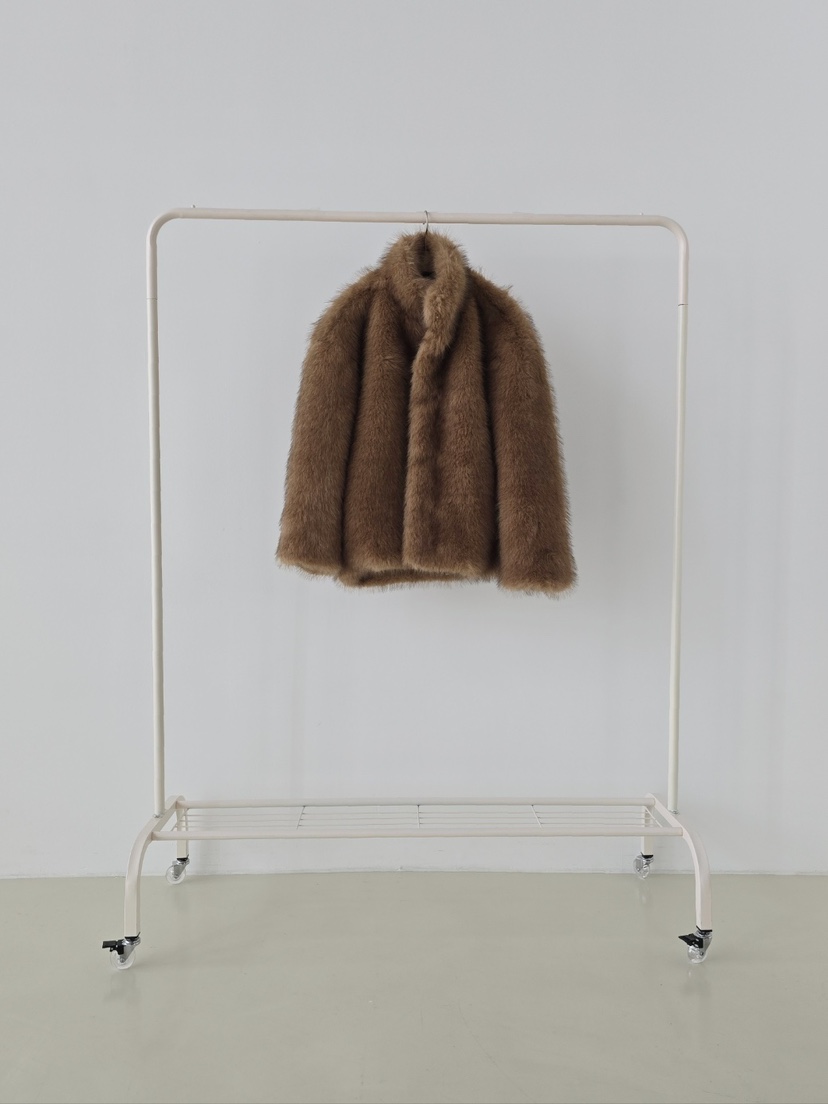 J SHOP東大門㊣實拍女士新款休閑時尚真品人氣職業短款大衣J_SHOP短款大衣圖色2