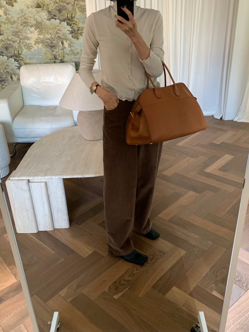 A Flan東大門㊣代購女士新款推薦休閑職業25秋冬真品長袖T恤A:FLAN EDITION長袖T恤