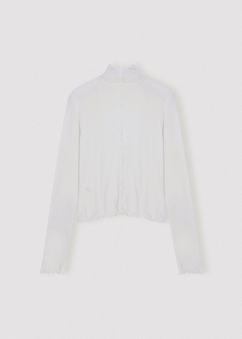 A Flan東大門㊣代購女士新款推薦休閑職業25秋冬真品長袖T恤A:FLAN EDITION長袖T恤