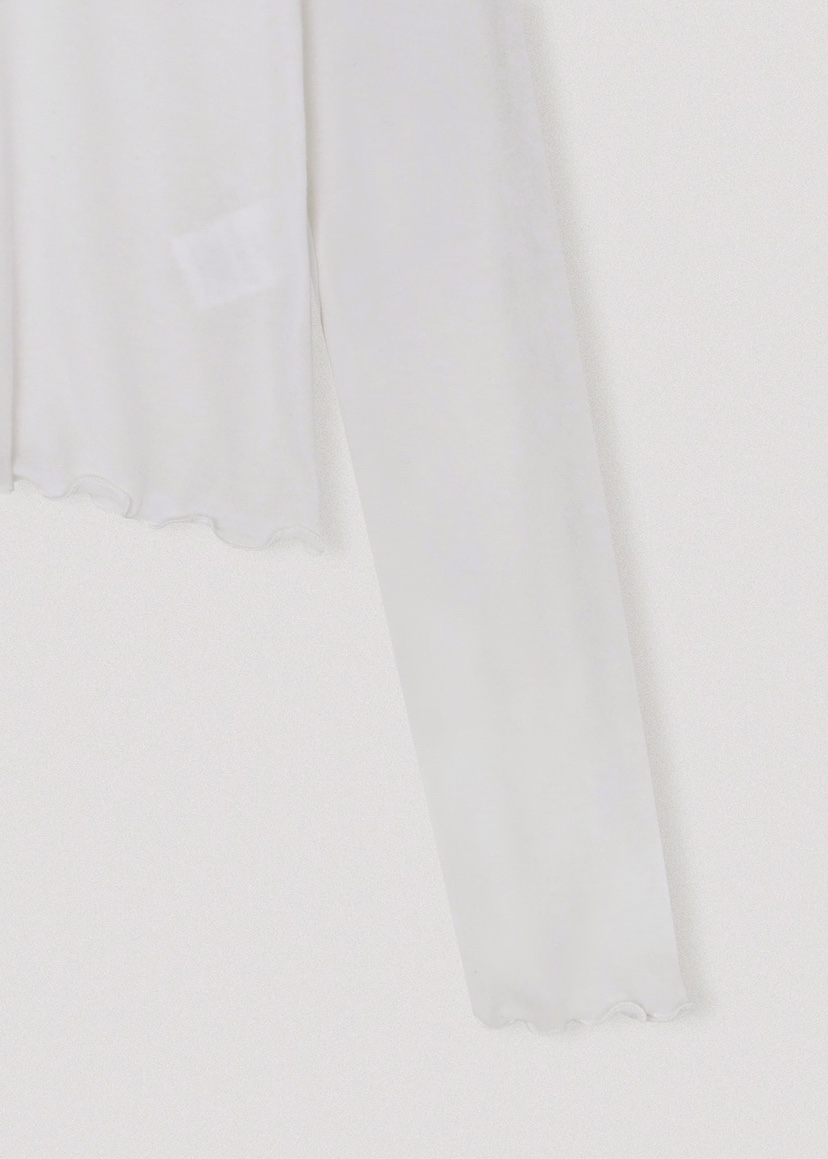 A Flan東大門㊣代購女士新款推薦休閑職業25秋冬真品長袖T恤A:FLAN EDITION長袖T恤