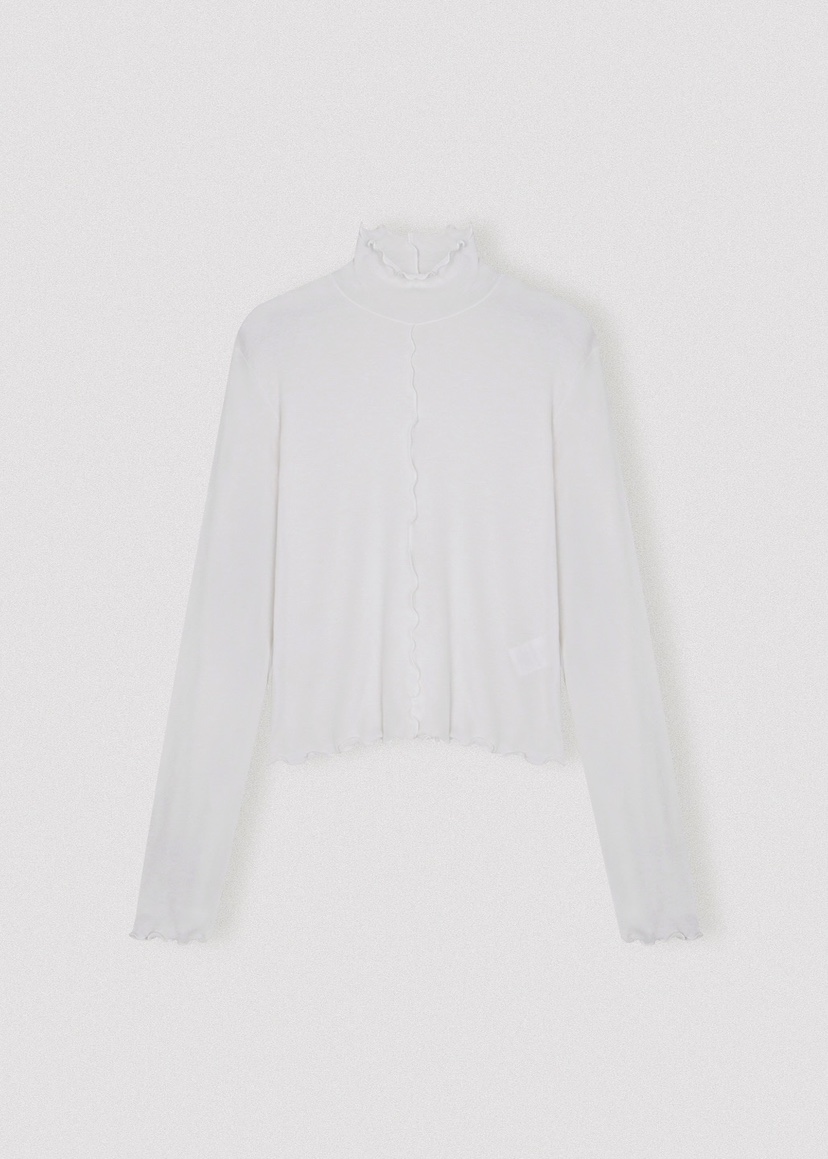 A Flan東大門㊣代購女士新款推薦休閑職業25秋冬真品長袖T恤A:FLAN EDITION長袖T恤圖色4